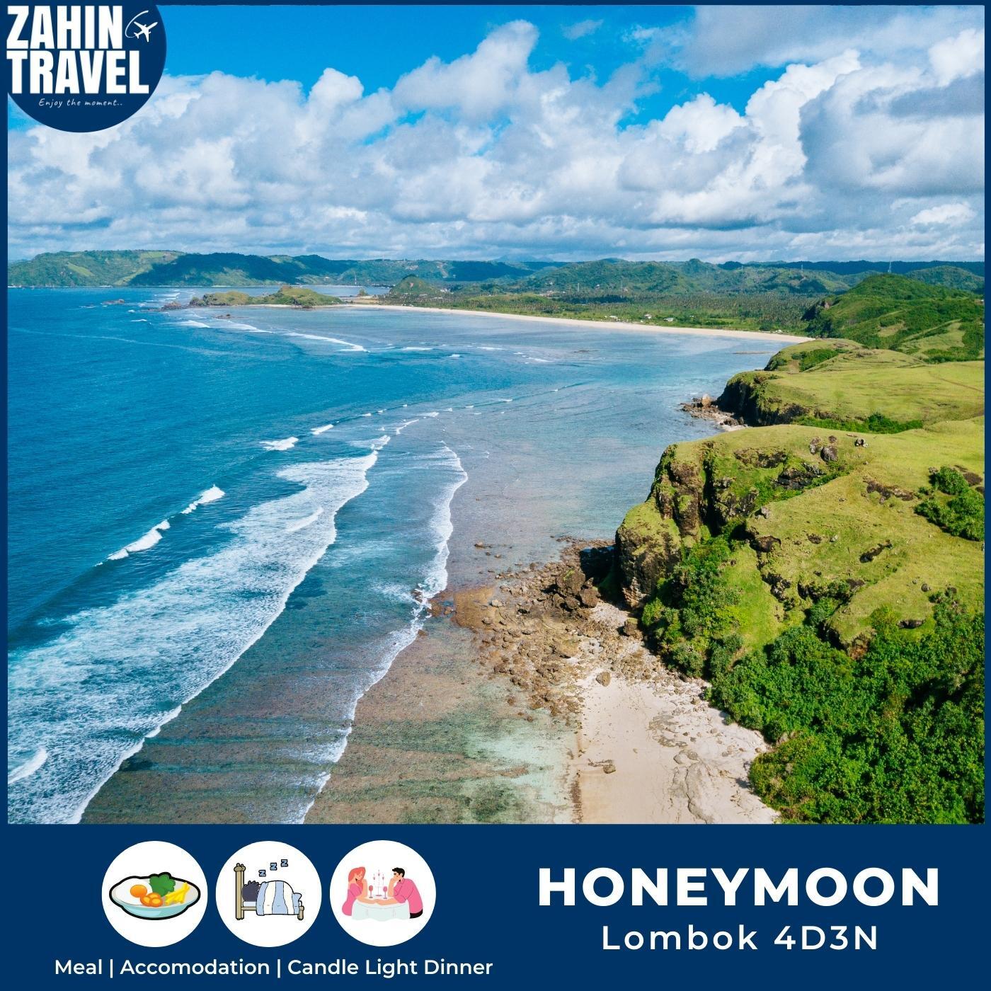 Pakej Honeymoon Lombok 4 Hari 3 Malam