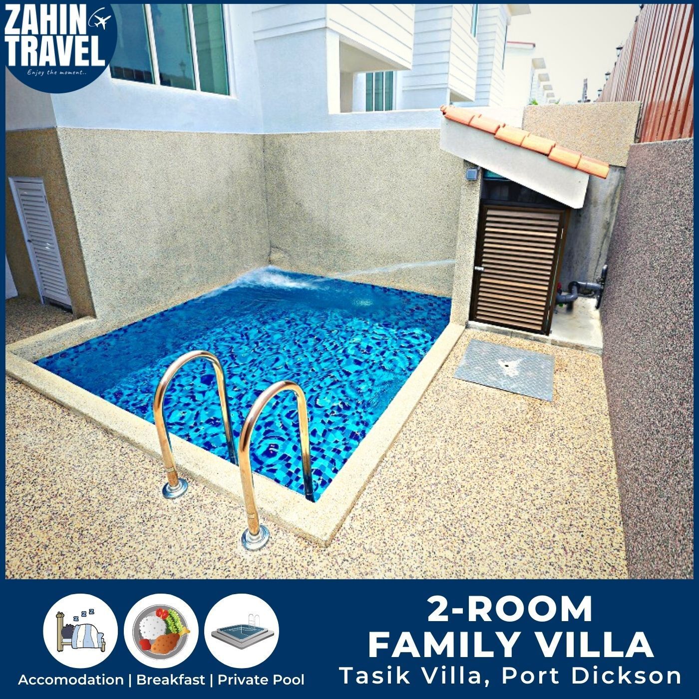 Pakej Penginapan 2-Room Family Villa Port Dickson