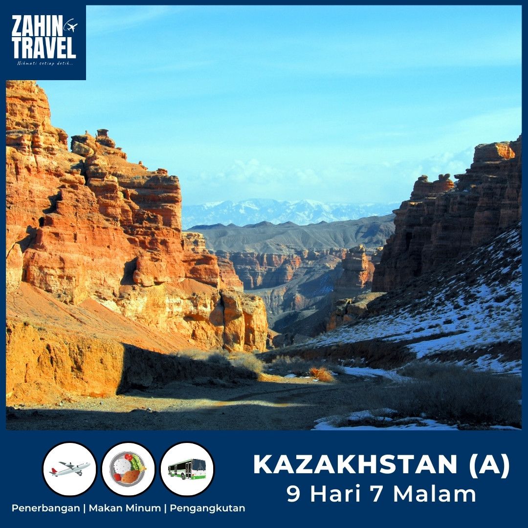 Pakej Kazakhstan 9 Hari 7 Malam Termasuk Tiket Penerbangan