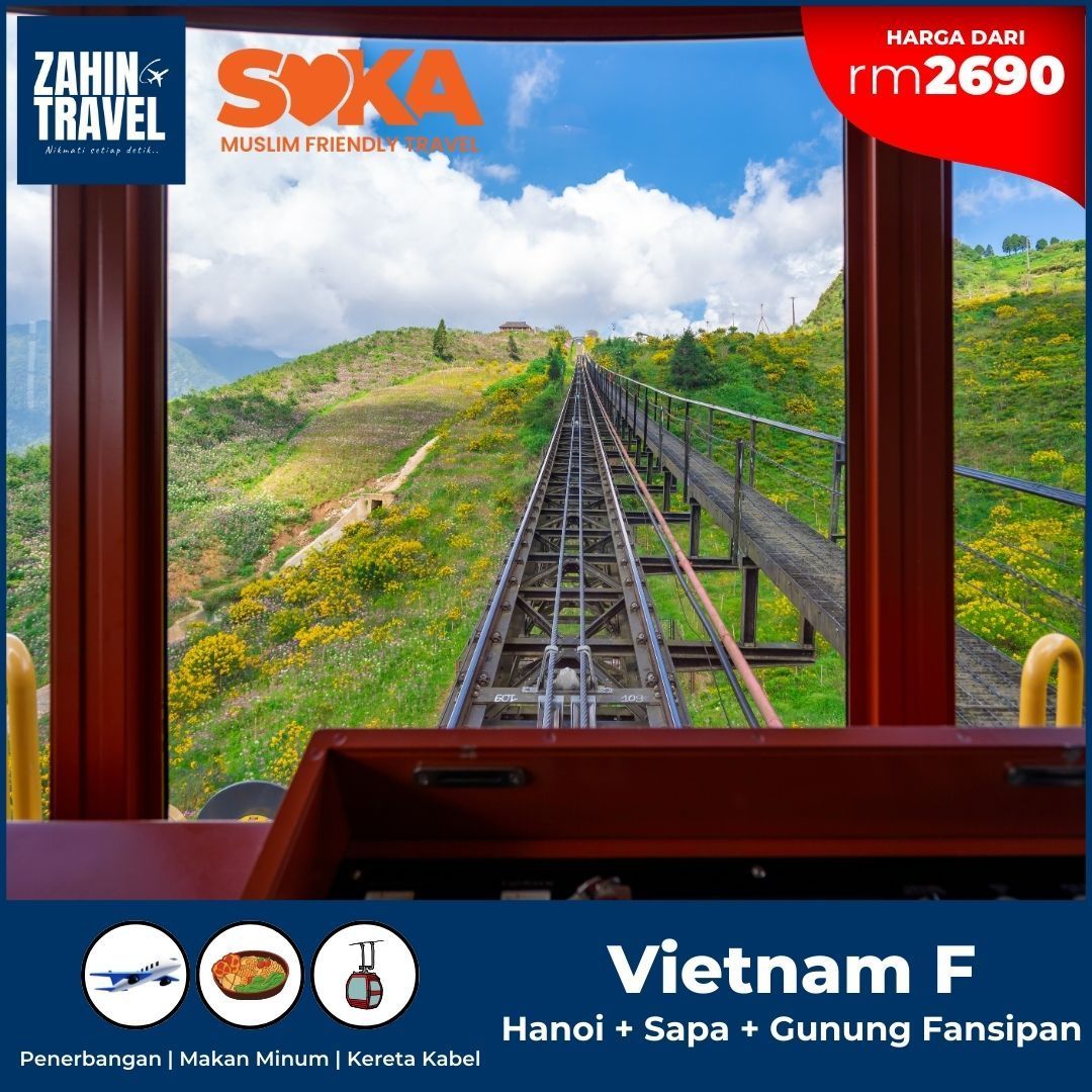 Hanoi + Sapa + Gunung Fansipan Vietnam. Dari rm2690 Seorang