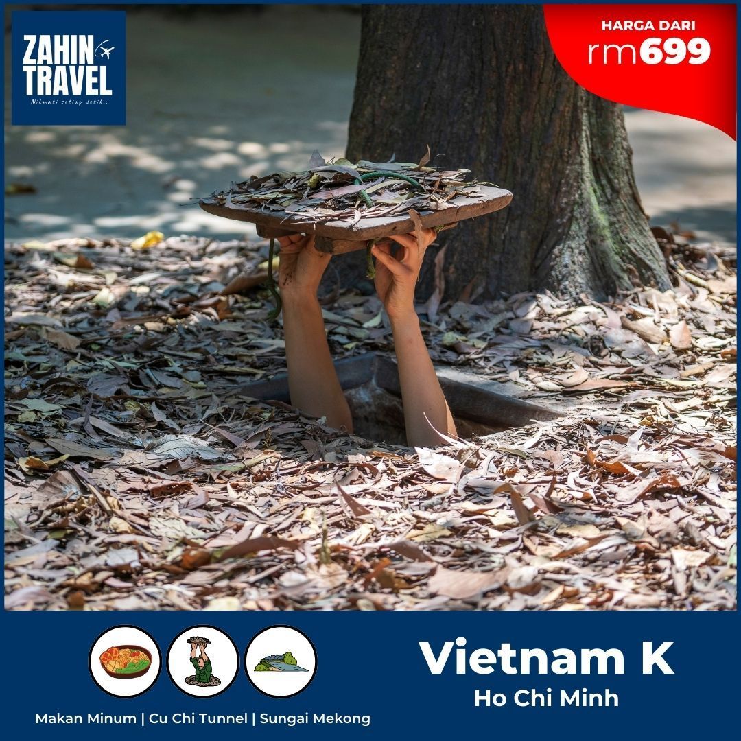 Pakej Ho Chi Minh Vietnam Tiga Malam. Dari rm699 seorang
