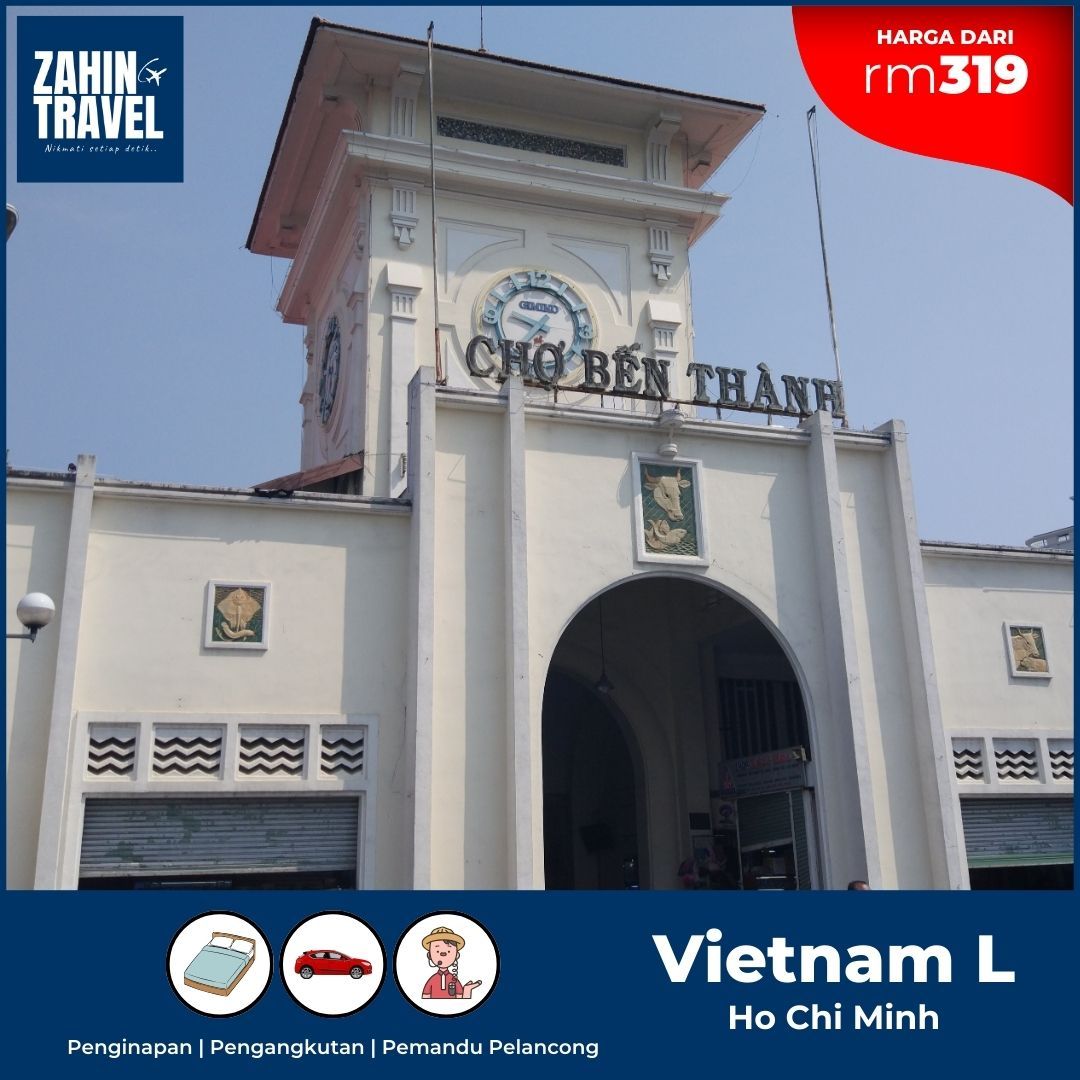 Pakej Membeli-belah Ho Chi Minh Vietnam. Dari rm319 Seorang
