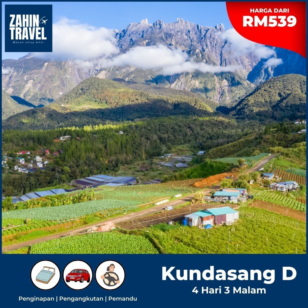Pakej Kundasang 4 Hari 3 Malam Dari Hanya RM539 Seorang