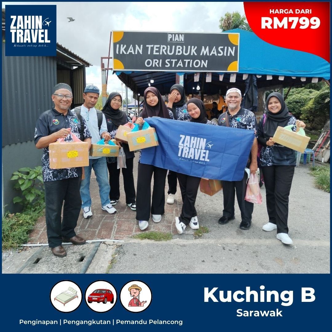 Pakej Kuching Sarawak 4 Hari 3 Malam. Dari RM799 Seorang