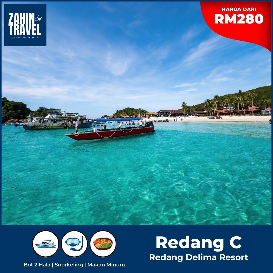 Pakej Redang Delima Resort 2 Hari 1 Malam. Dari RM280 Seorang