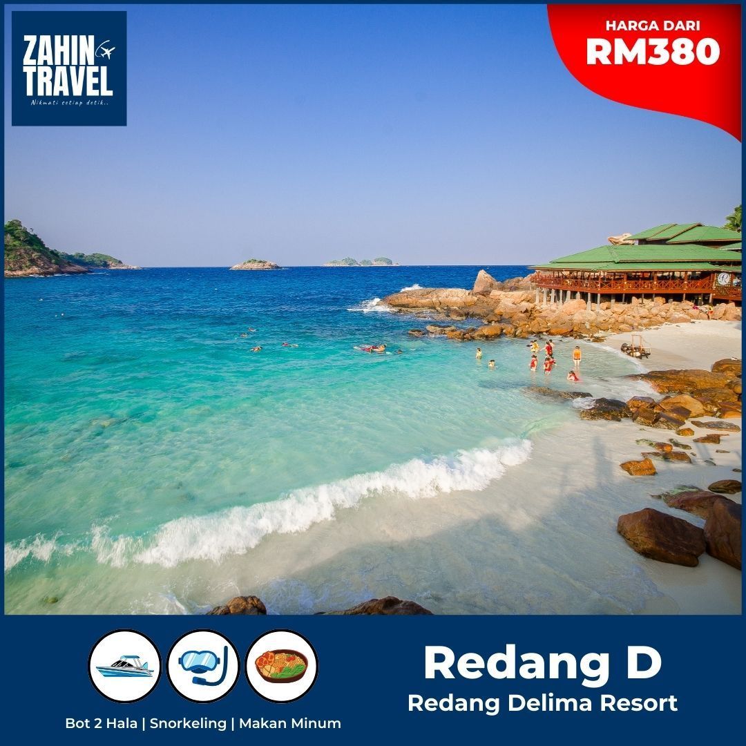 Pakej Redang Delima Resort 3 Hari 2 Malam. Dari RM380 Seorang