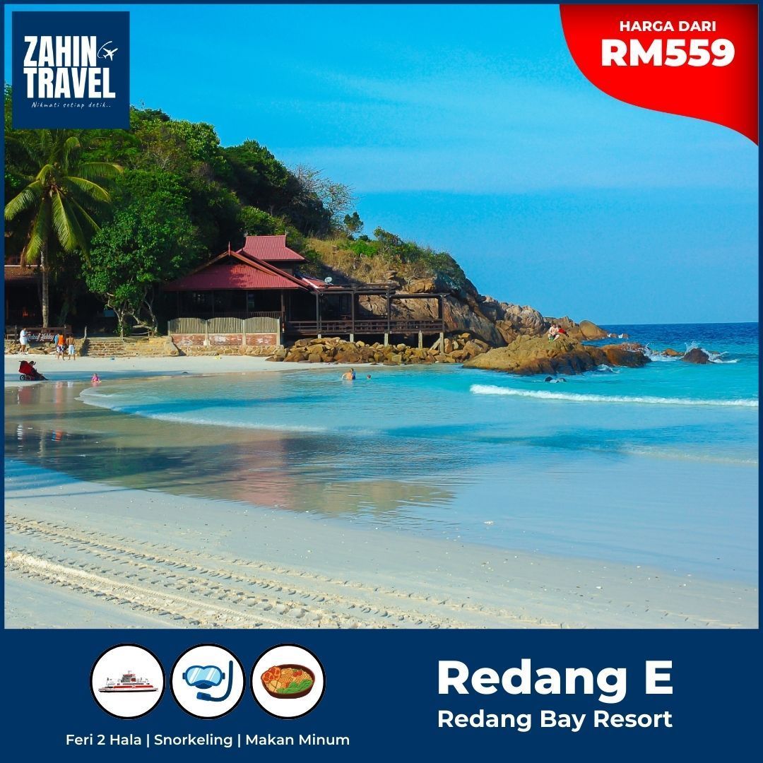 Pakej Redang Bay Resort 3 Hari 2 Malam. Dari RM559 Seorang