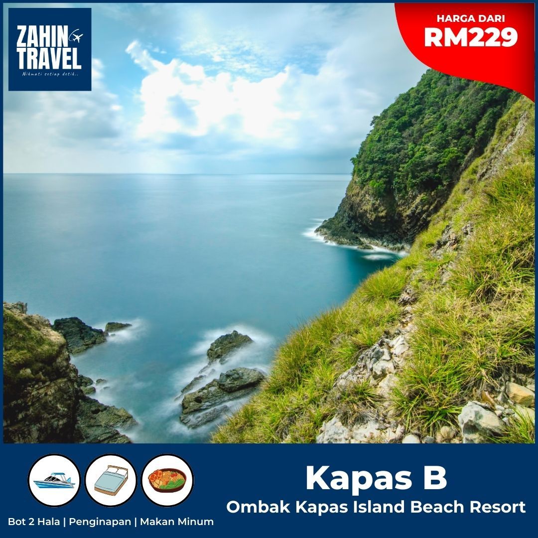 Pakej Pulau Kapas 2 Hari 1 Malam. Dari RM229 Seorang