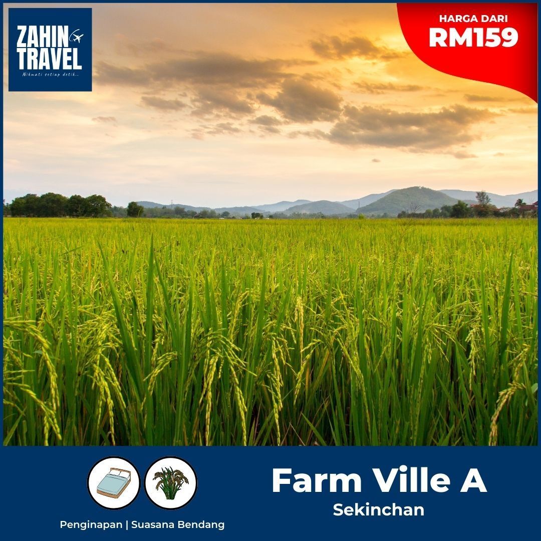Pakej Penginapan Farm Ville Sekinchan Selangor