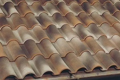 dettaglio tegole tetto