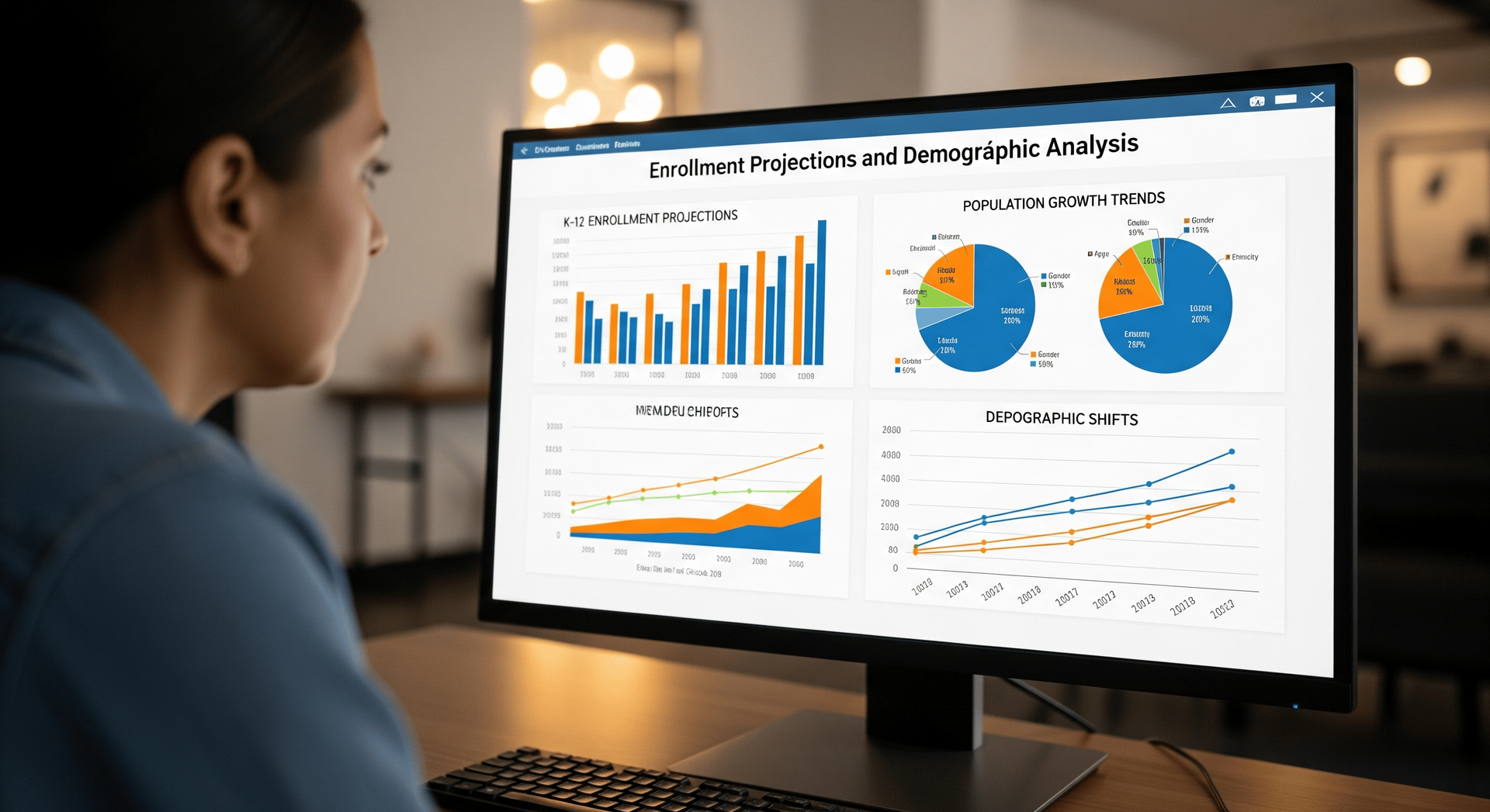 A group of children are boarding a school bus.