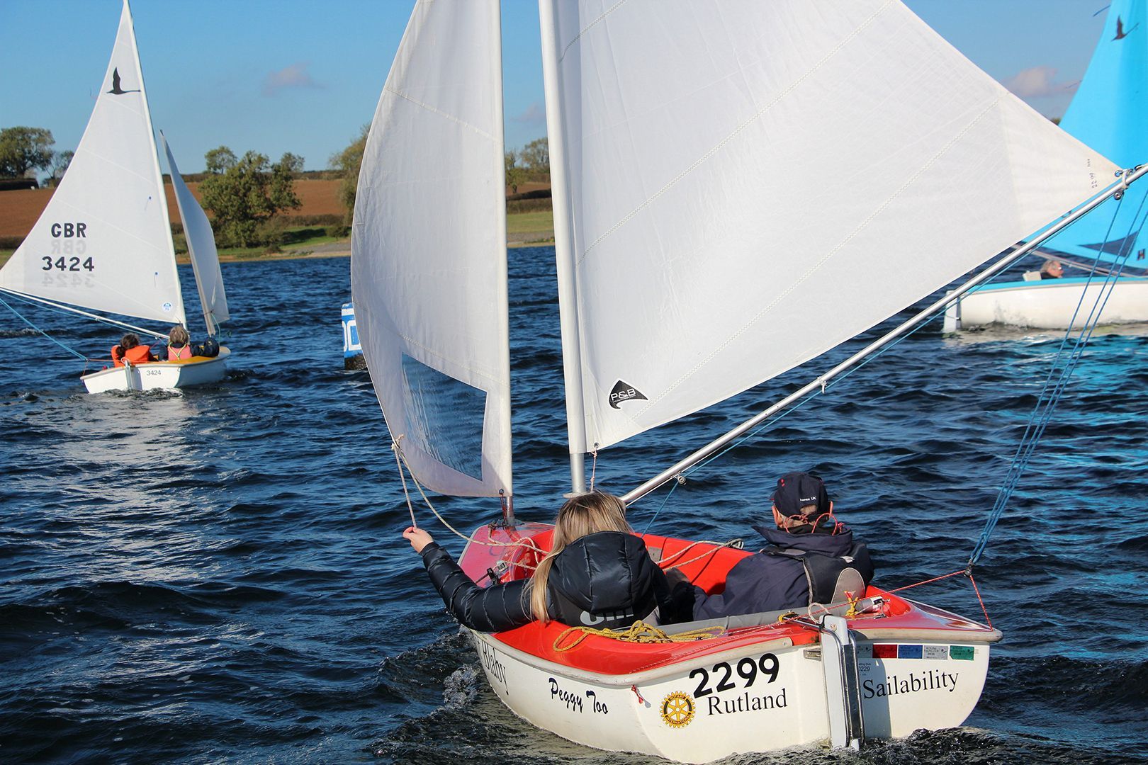 Boat Rowing Rutland Rutland Sailability sailing for those with disability