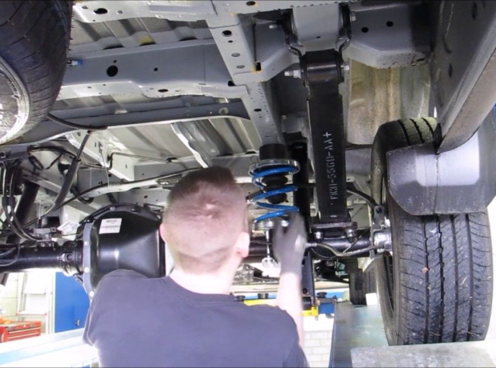Rear helpe rsprings Ford Transit