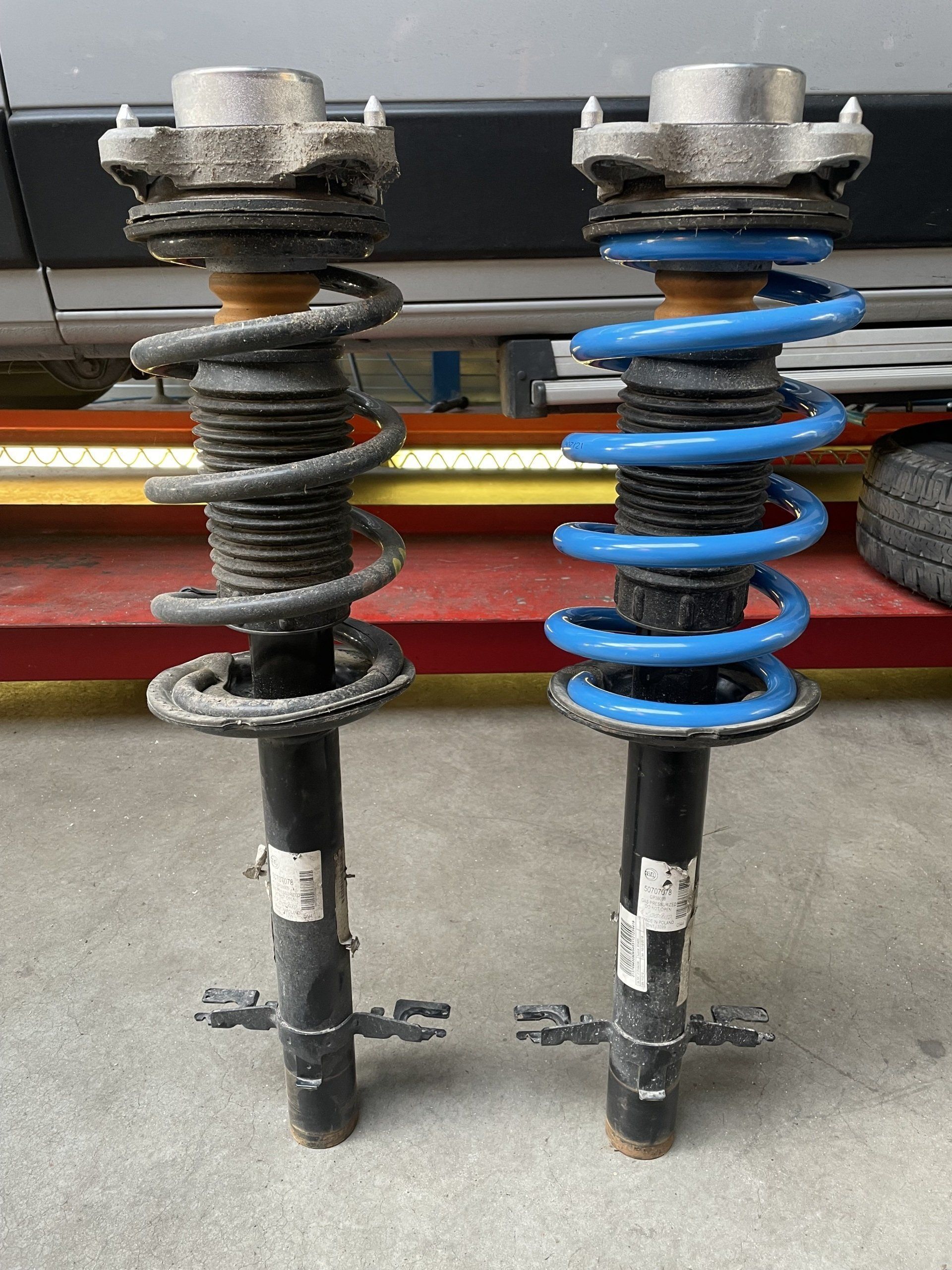 Front springs RAM ProMaster
