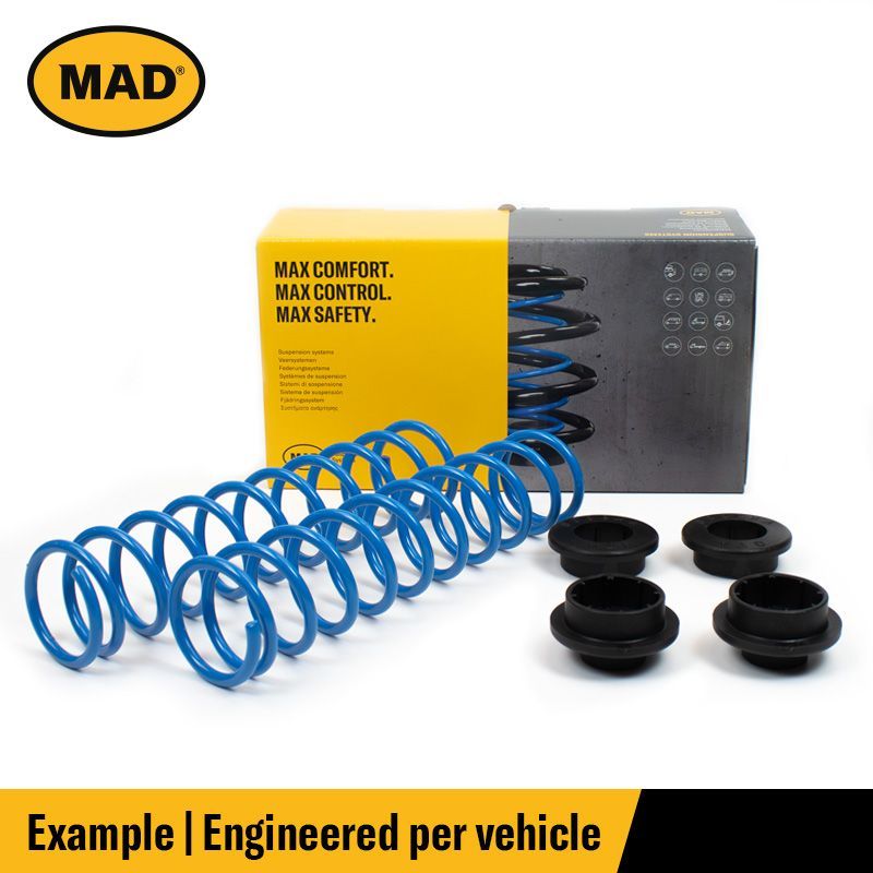 MAD helper springs on Ford Edge