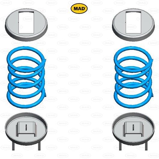 MAD helper springs on Mercedes Sprinter