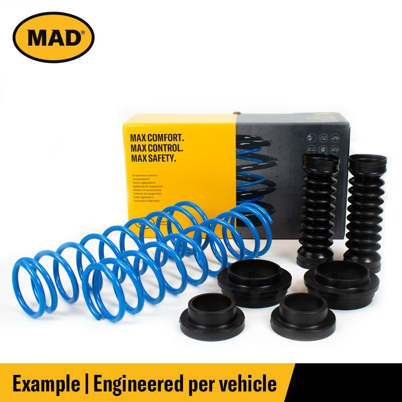 MAD Helper Springs - Volkswagen Jetta III (Rear) (HV-192117)