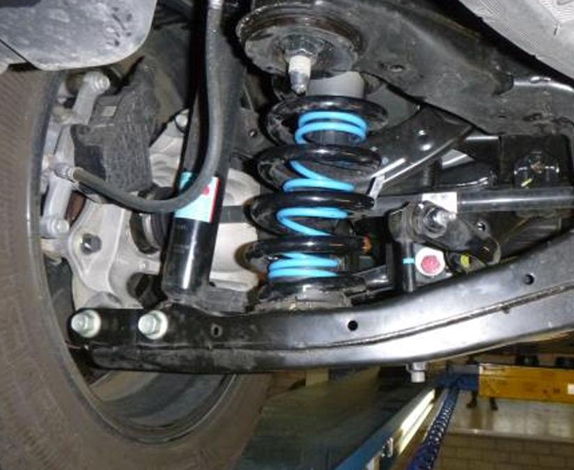 Rear helpersprings Hyundai Santa fe