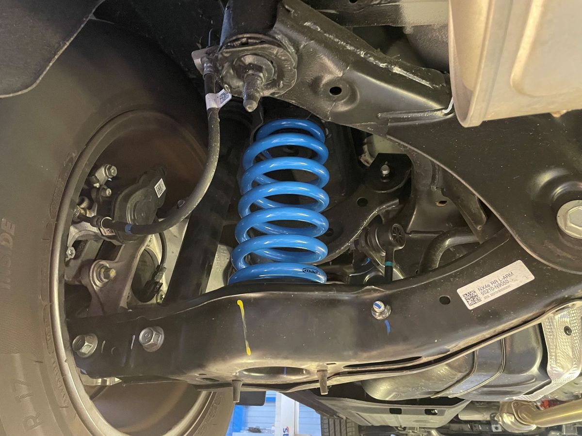 Rear helpersprings Kia