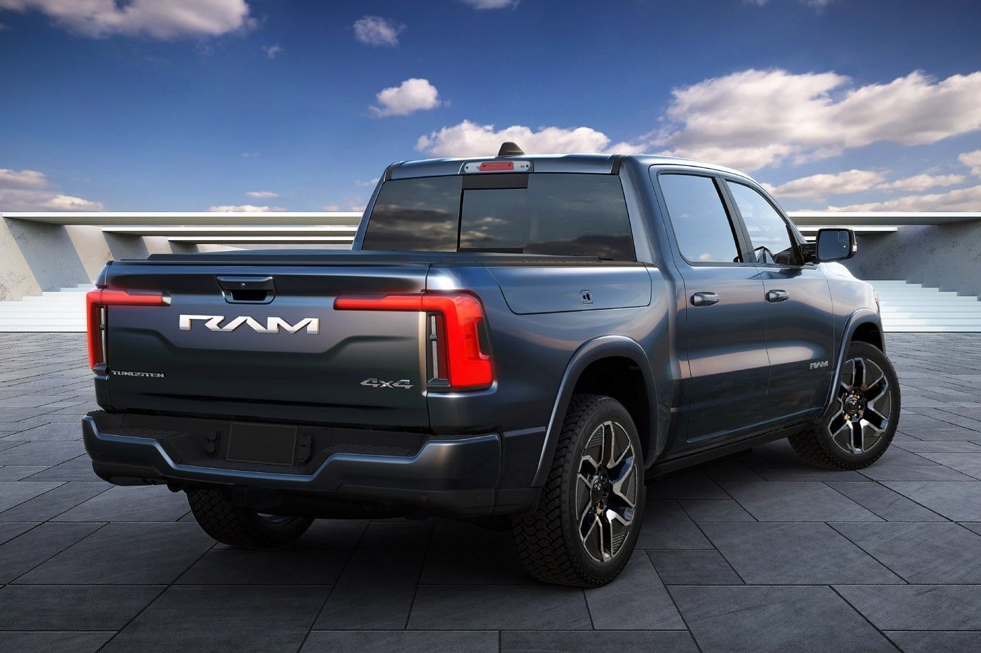 RAM 1500 back