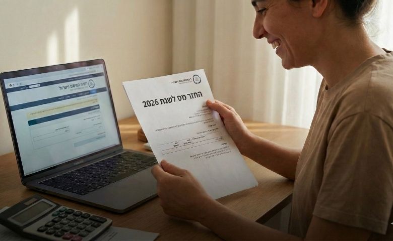 איך לבדוק עם מגיע לי החזר מס