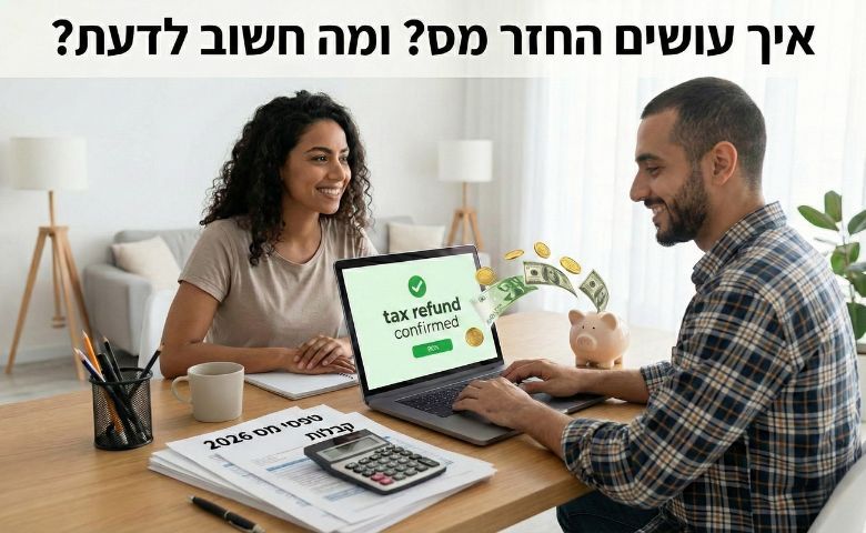 איך עושים החזר מס? ומה חשוב לדעת