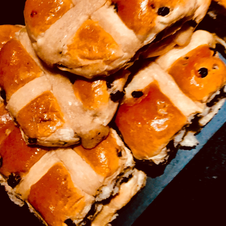 Hot cross buns