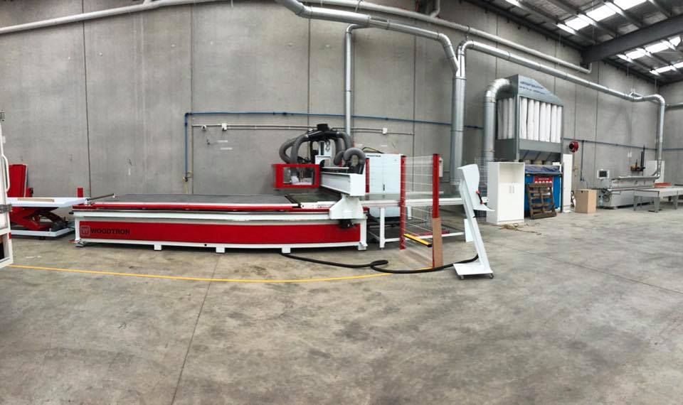 Woodtron Hyper CNC & 1329 Strint Holzher Edgebander
