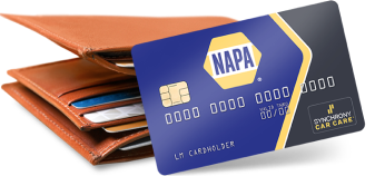 Financing NAPA Card wallet | Allen's Auto Care