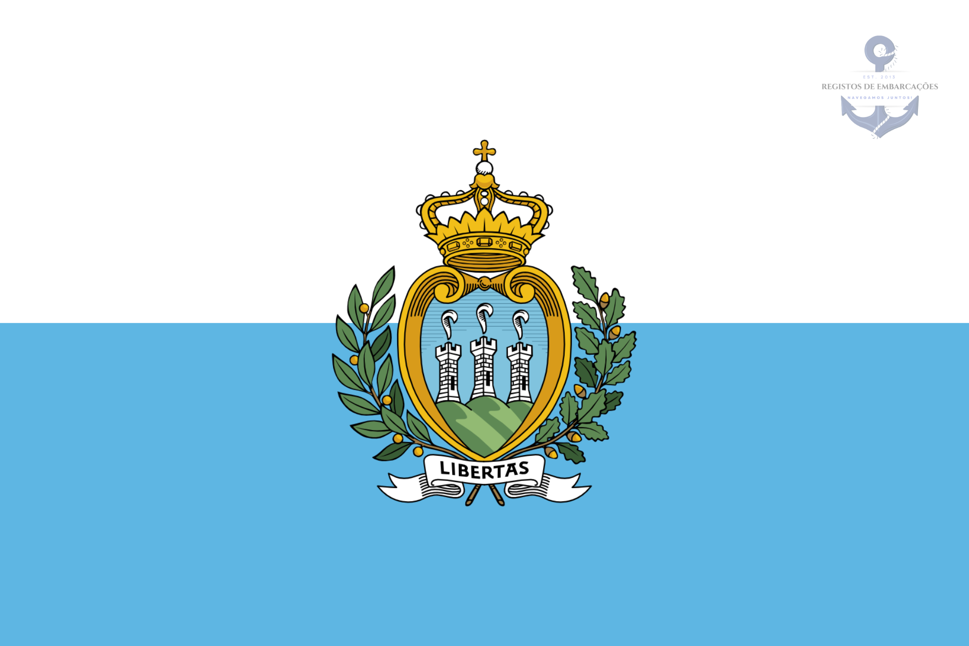 BANDEIRA DE SAN MARINO
