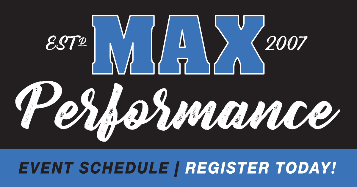 Max Performance Triathlons 2025 Event Schedule