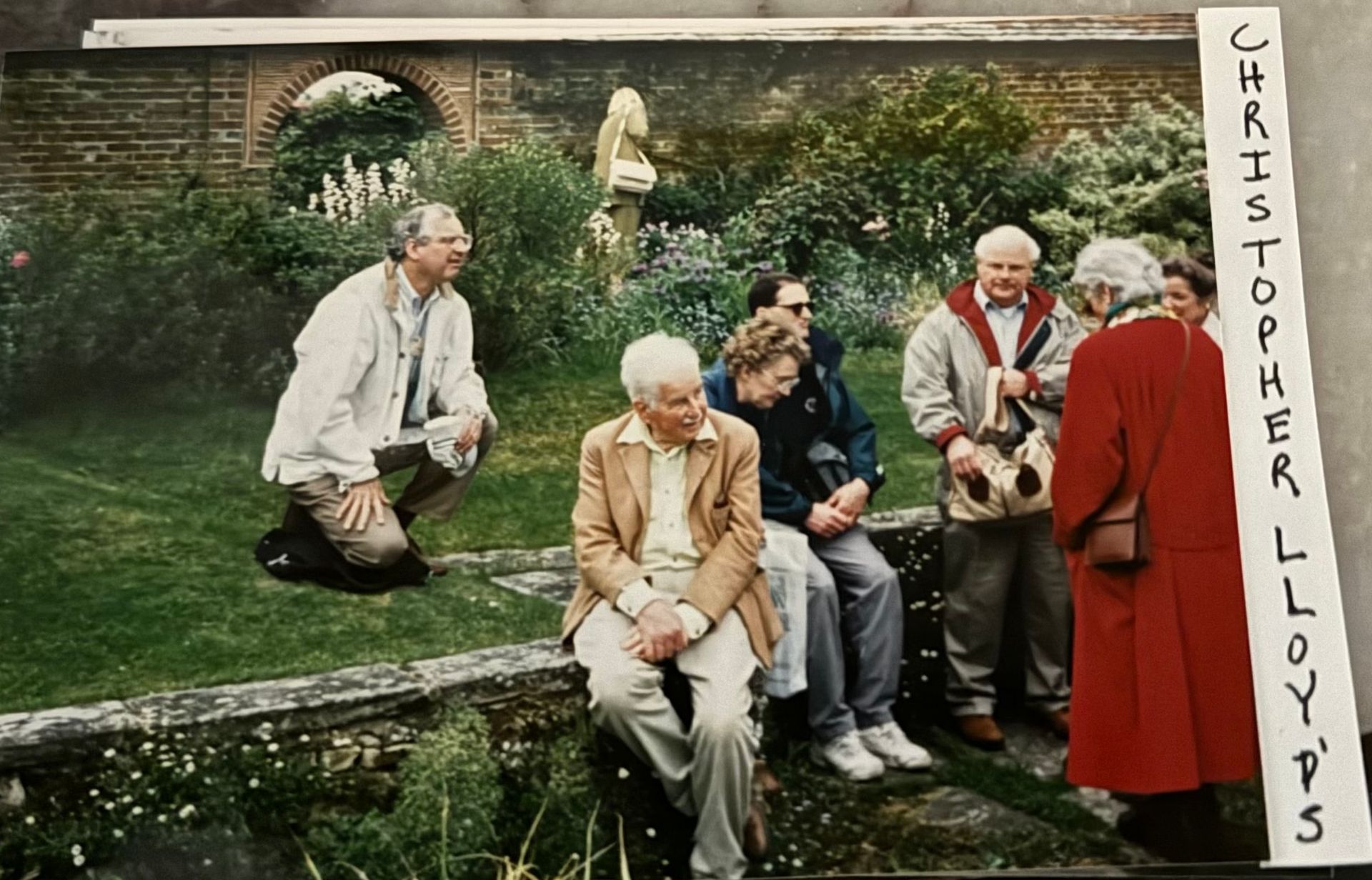 John Kosta Sr. at Great Dixter