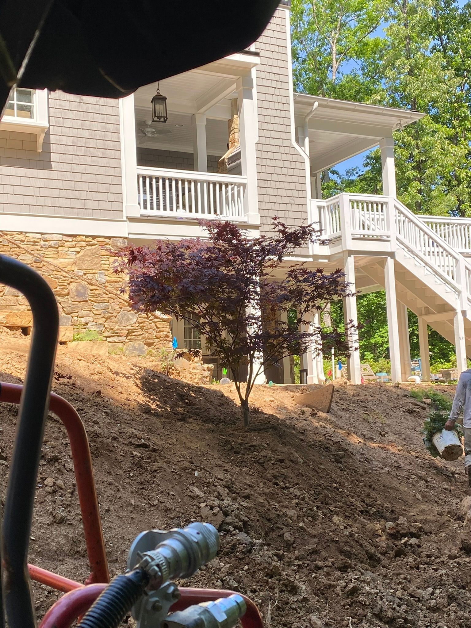 White House — Flowery Branch, GA — All About Irrigation and Landscape Services Inc