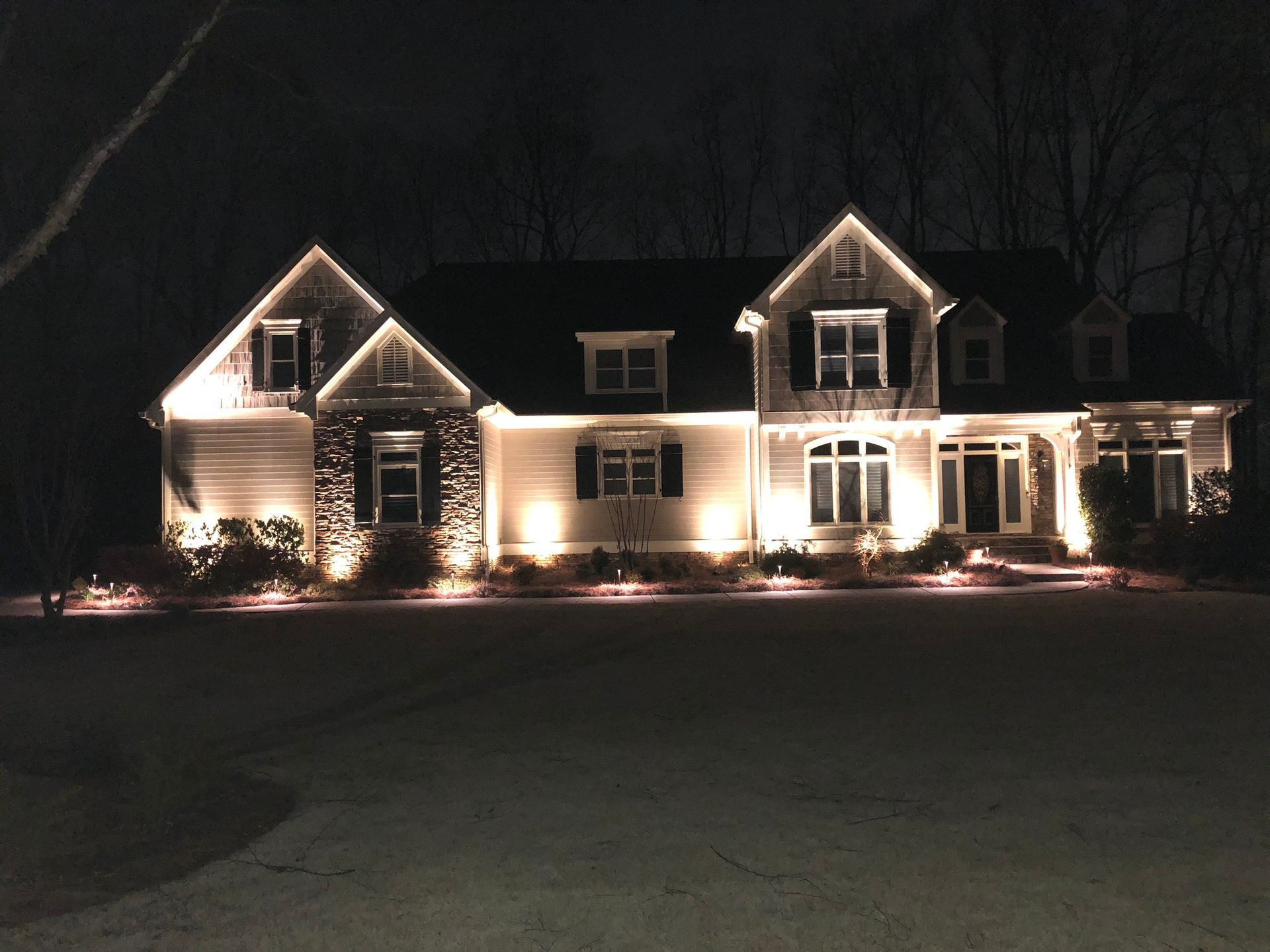 Residential Landscape Lighting Contractor Near Me — Flowery Branch, GA — All About Irrigation and Landscape Services Inc
