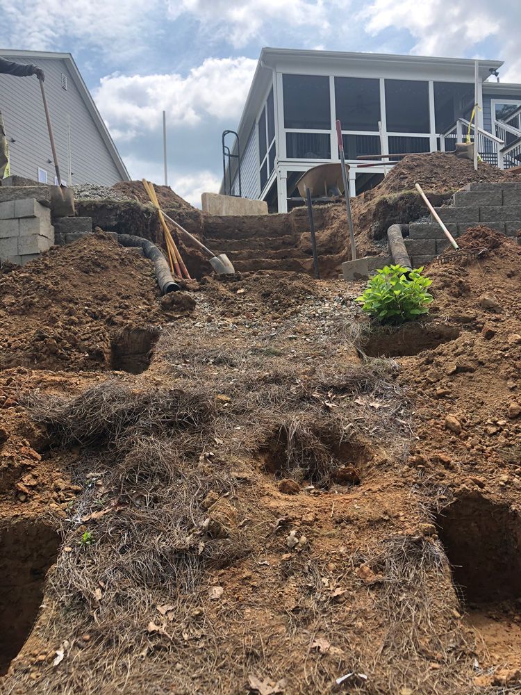 Full Installation of Retaining Wall — Flowery Branch, GA — All About Irrigation & Landscape Services