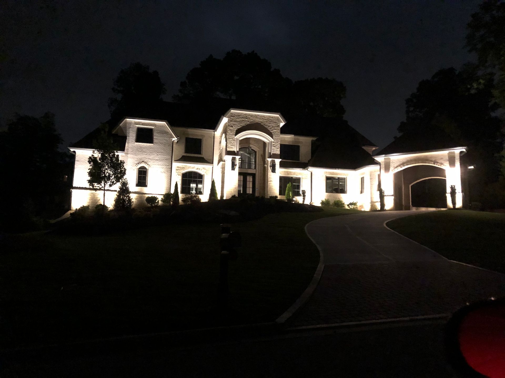 Residential Landscape Lighting Service Near Me — Flowery Branch, GA — All About Irrigation and Landscape Services Inc