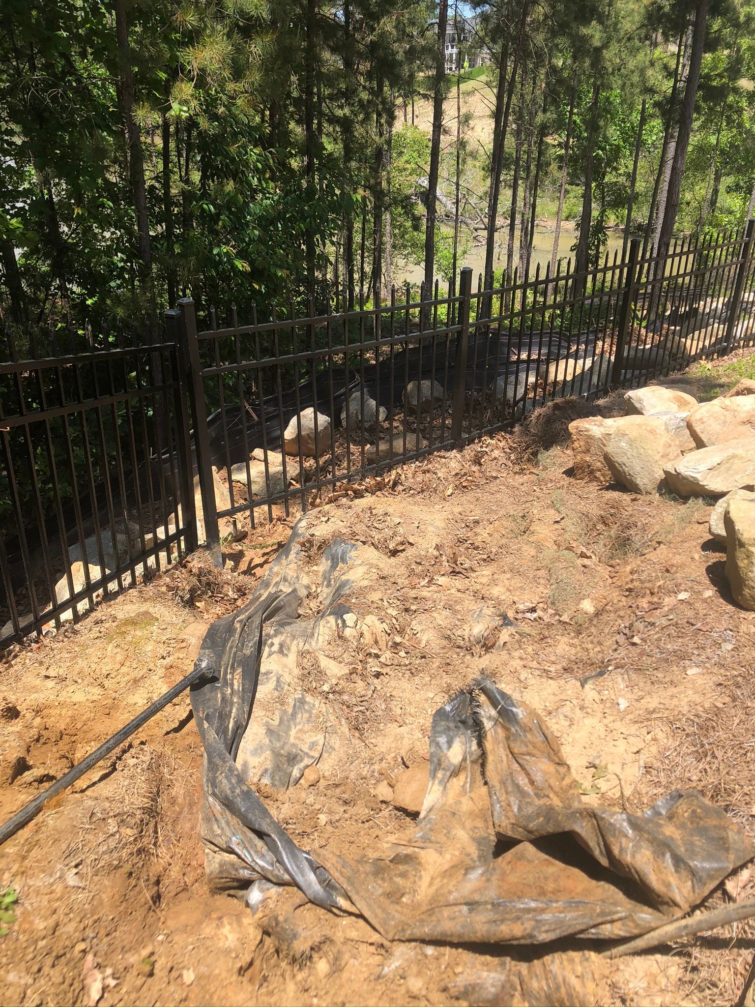 Soil Digging — Flowery Branch, GA — All About Irrigation and Landscape Services Inc