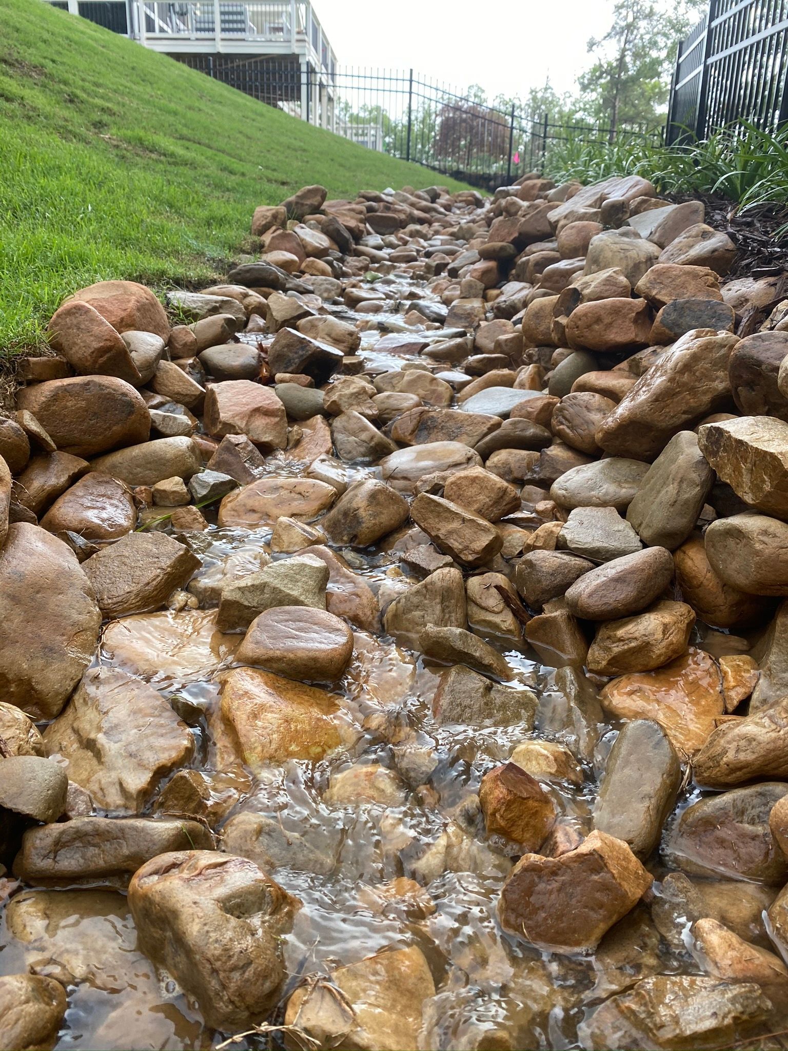Stone Arrangement — Flowery Branch, GA — All About Irrigation and Landscape Services Inc