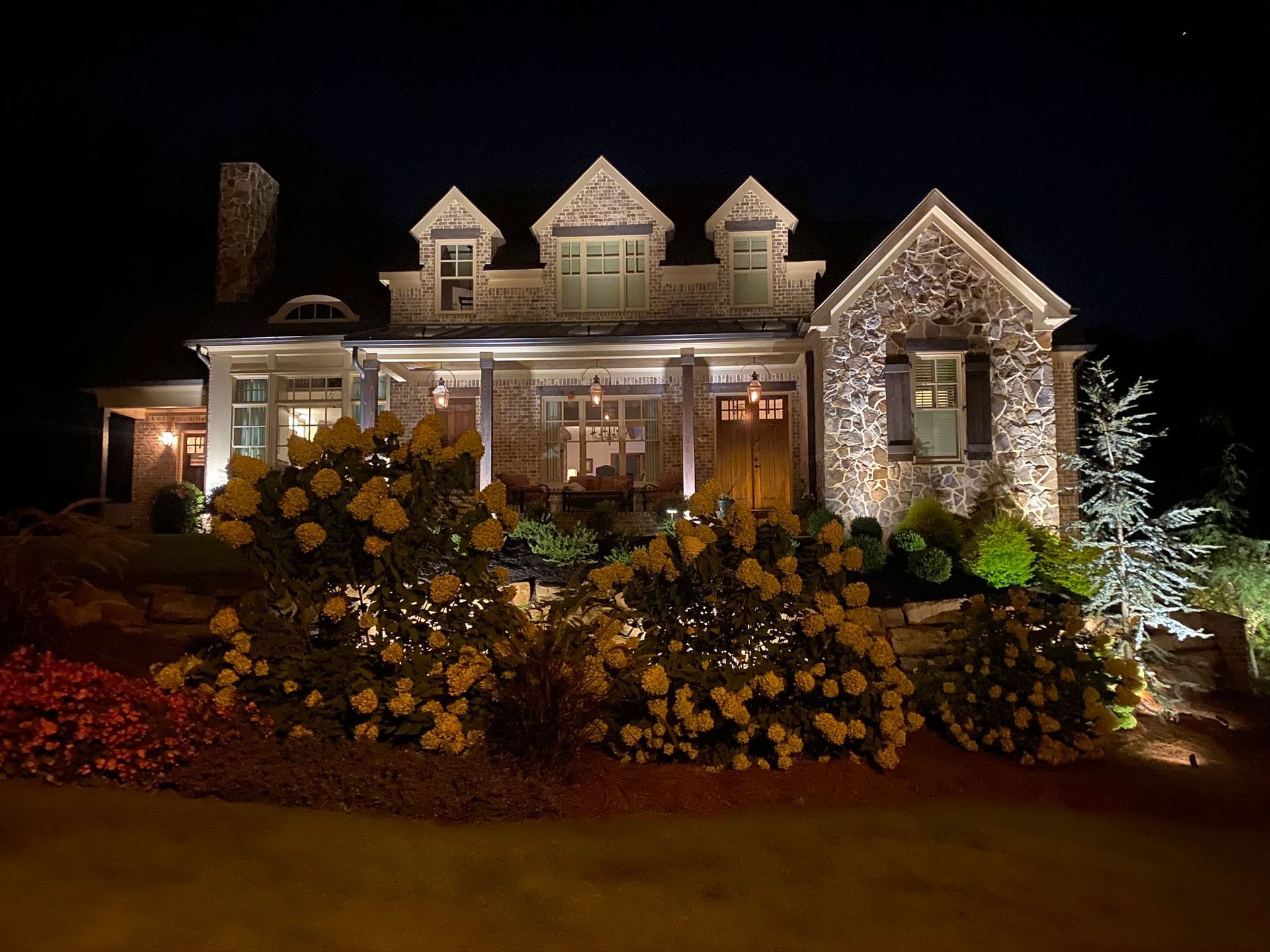 Residential Landscape Lighting — Flowery Branch, GA — All About Irrigation and Landscape Services Inc