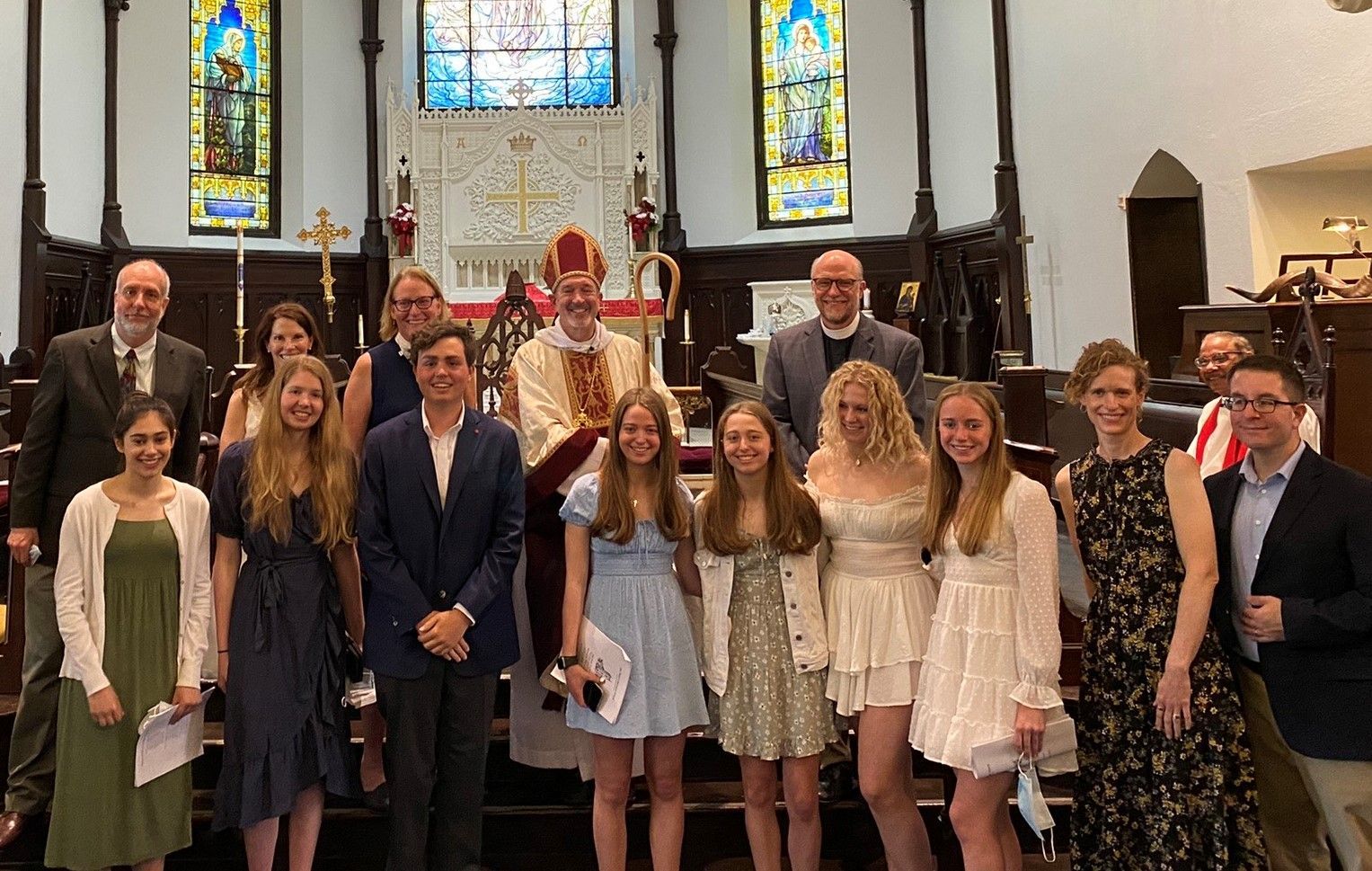 Christ Church Andover Confirmation with The Rt. Rev. Alan M. Gates