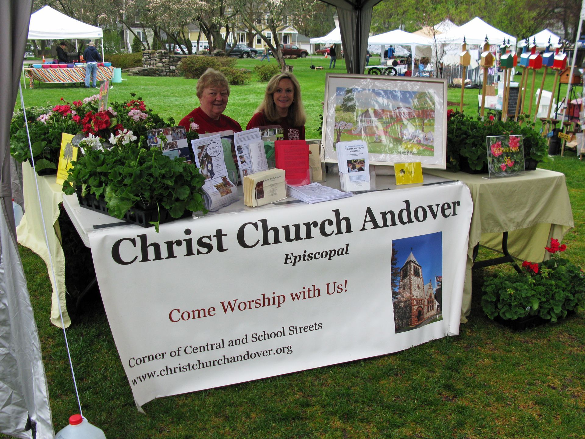 Crafts in the Park Andover