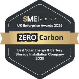 UK Enterprise Awards 2024 & 2025 - WINNER - Best Solar Energy & Battery Storage Installation Company - Scotland