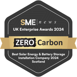 UK Enterprise Awards 2024 - Best Solar Energy & Battery Storage Installation Company 2024 - Scotland