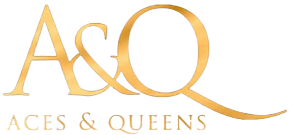 Gold logo with 
