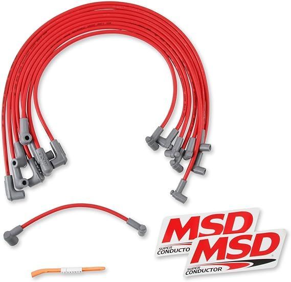 MSD 35599 Super Conductor 8.5mm Spark Plug Wire Set