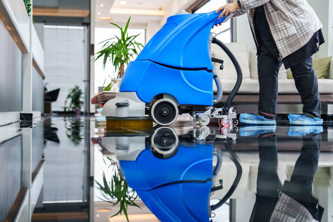 commercial building cleaning service
