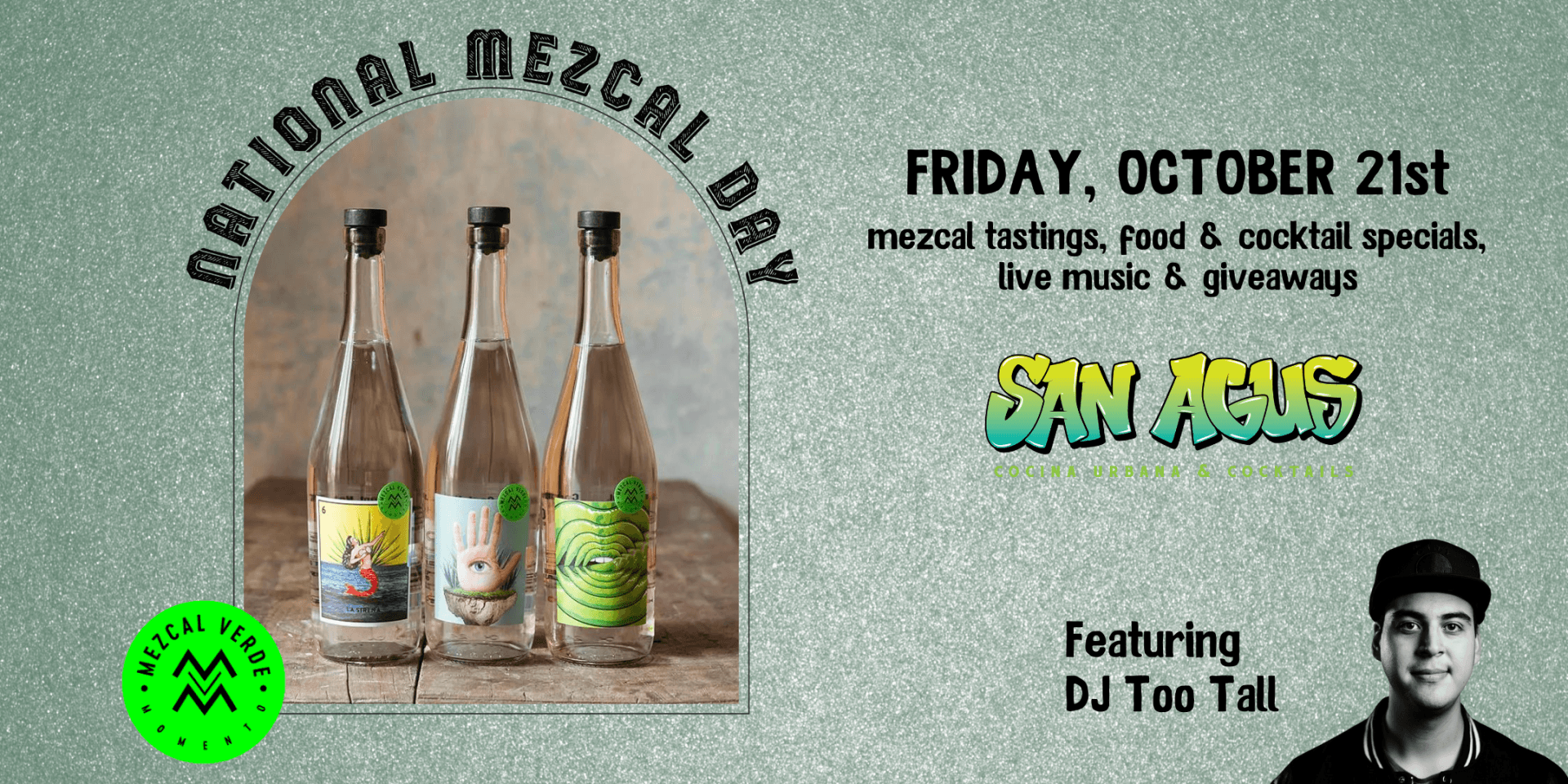 National Mezcal Day w/ Mezcal Verde