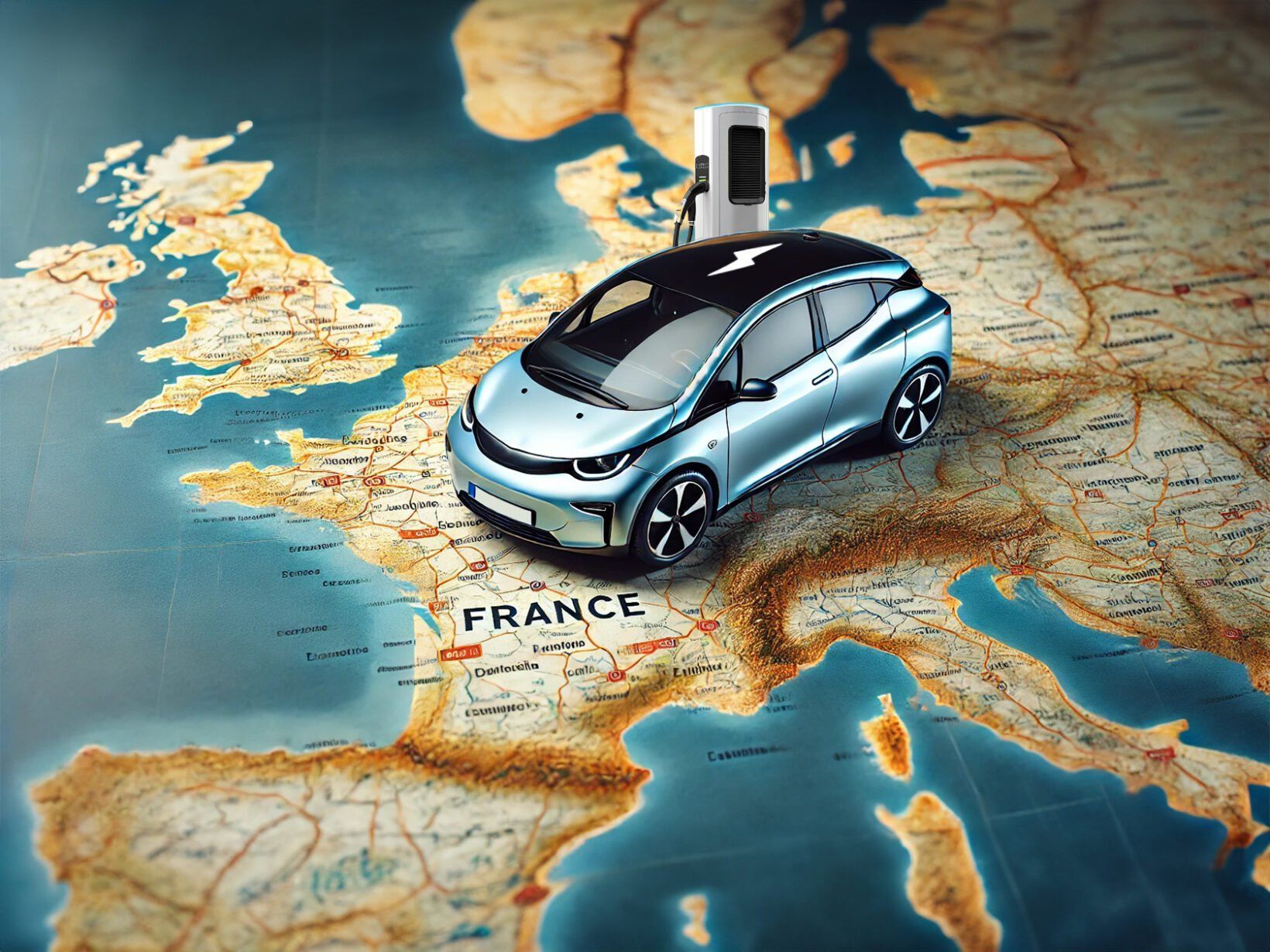 Frankrijk met vakantie en ev