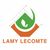 Un logo vert et orange pour lamy lecomte
