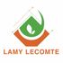 Un logo vert et orange pour lamy lecomte